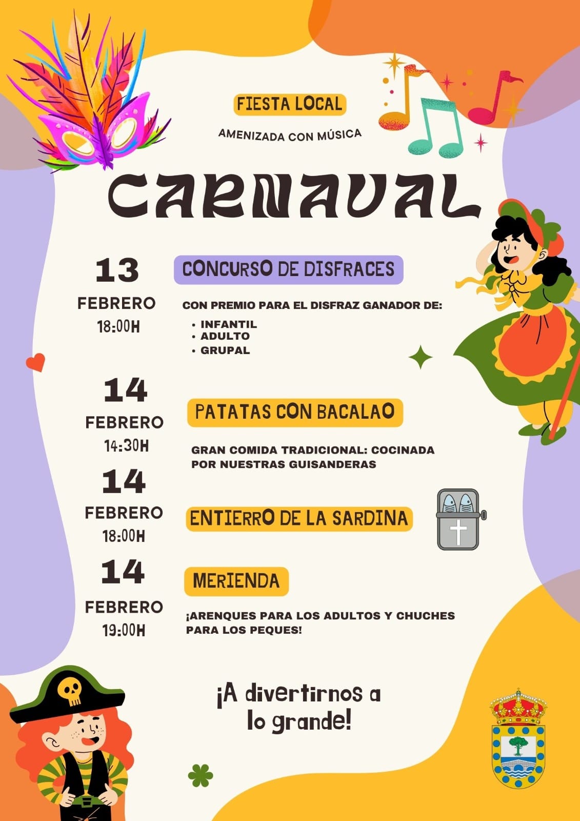 Carnaval 2024 Valdemaqueda