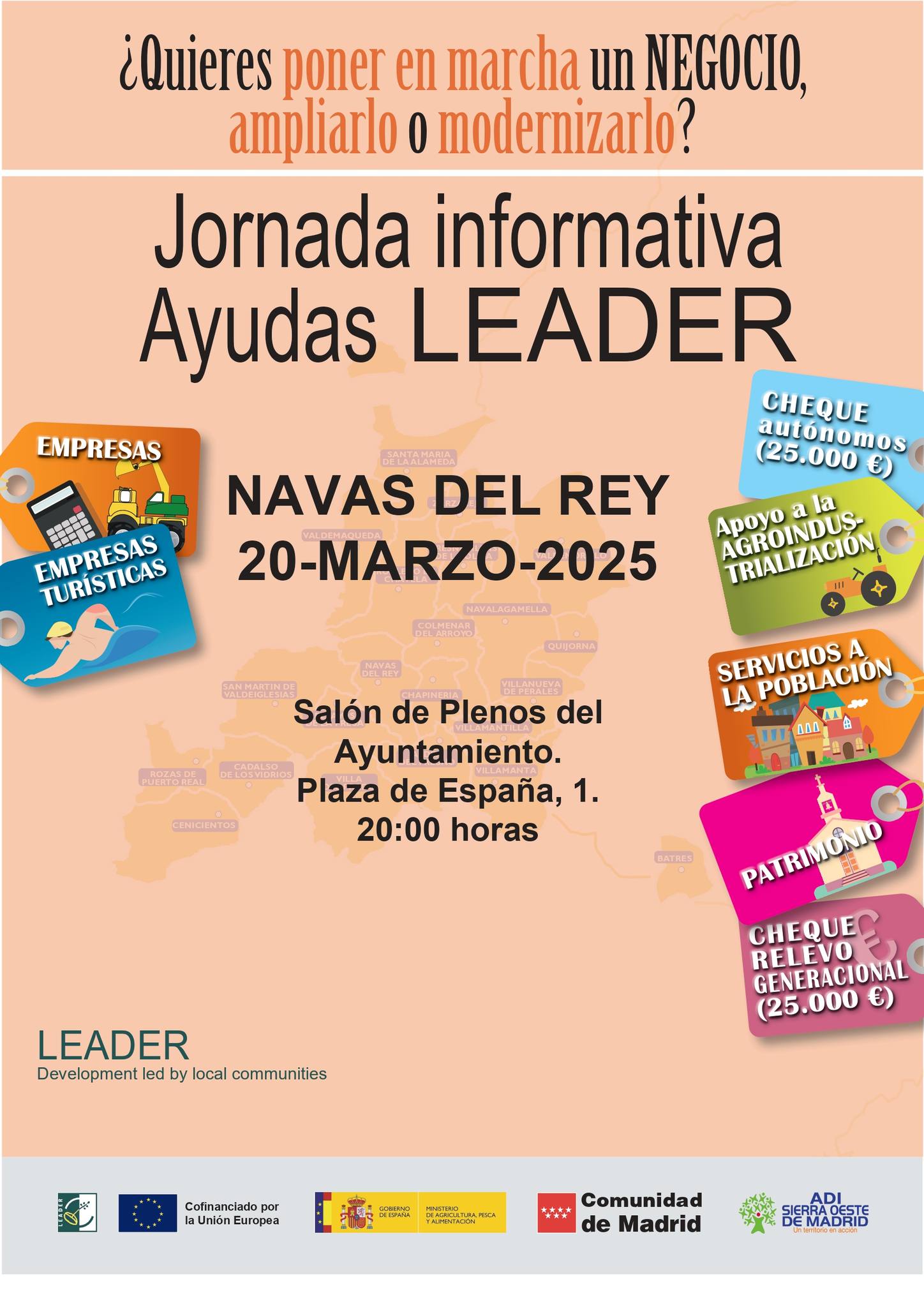 Jornada informativa ayudas Leader