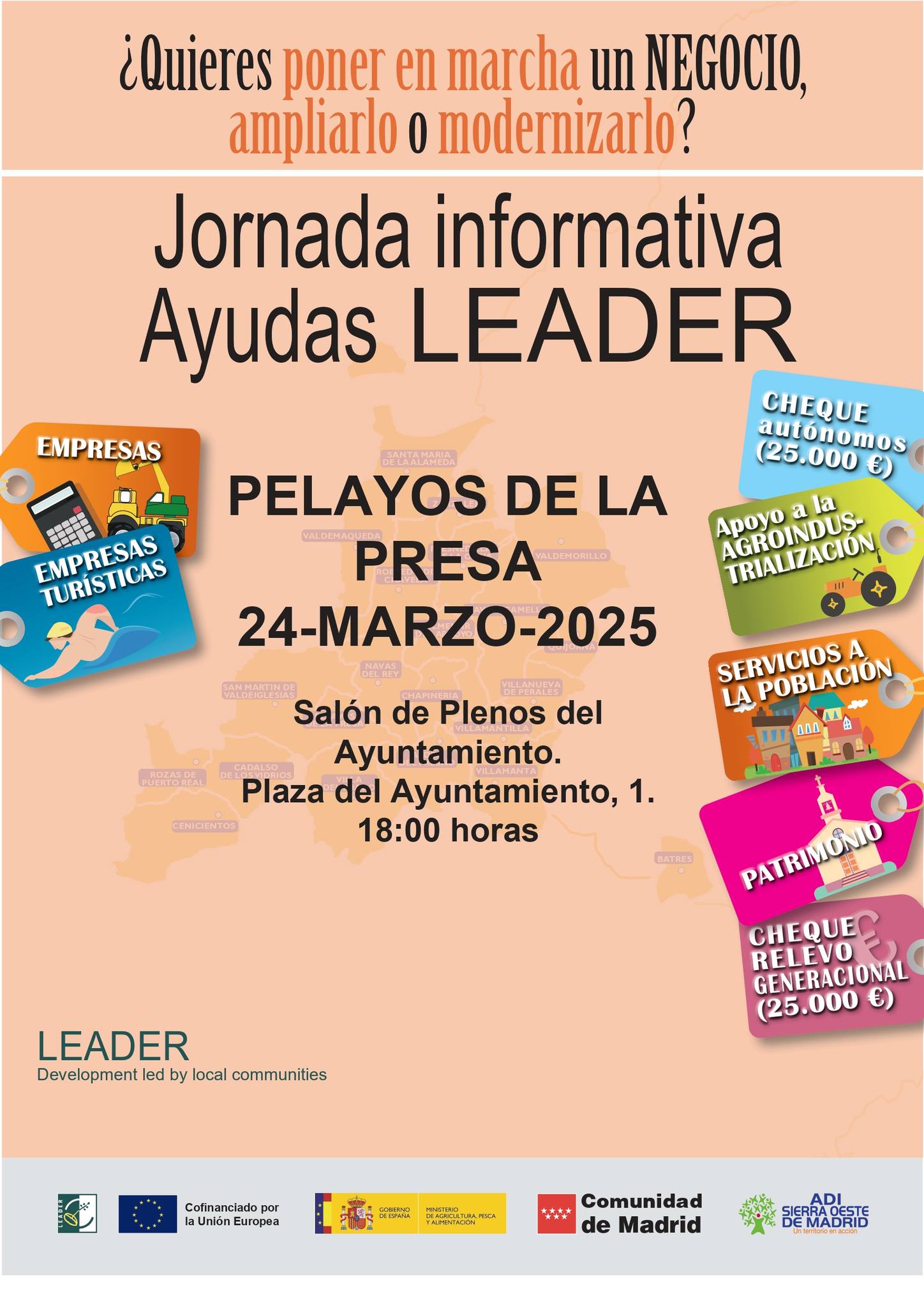 Jornada informativa ayudas Leader