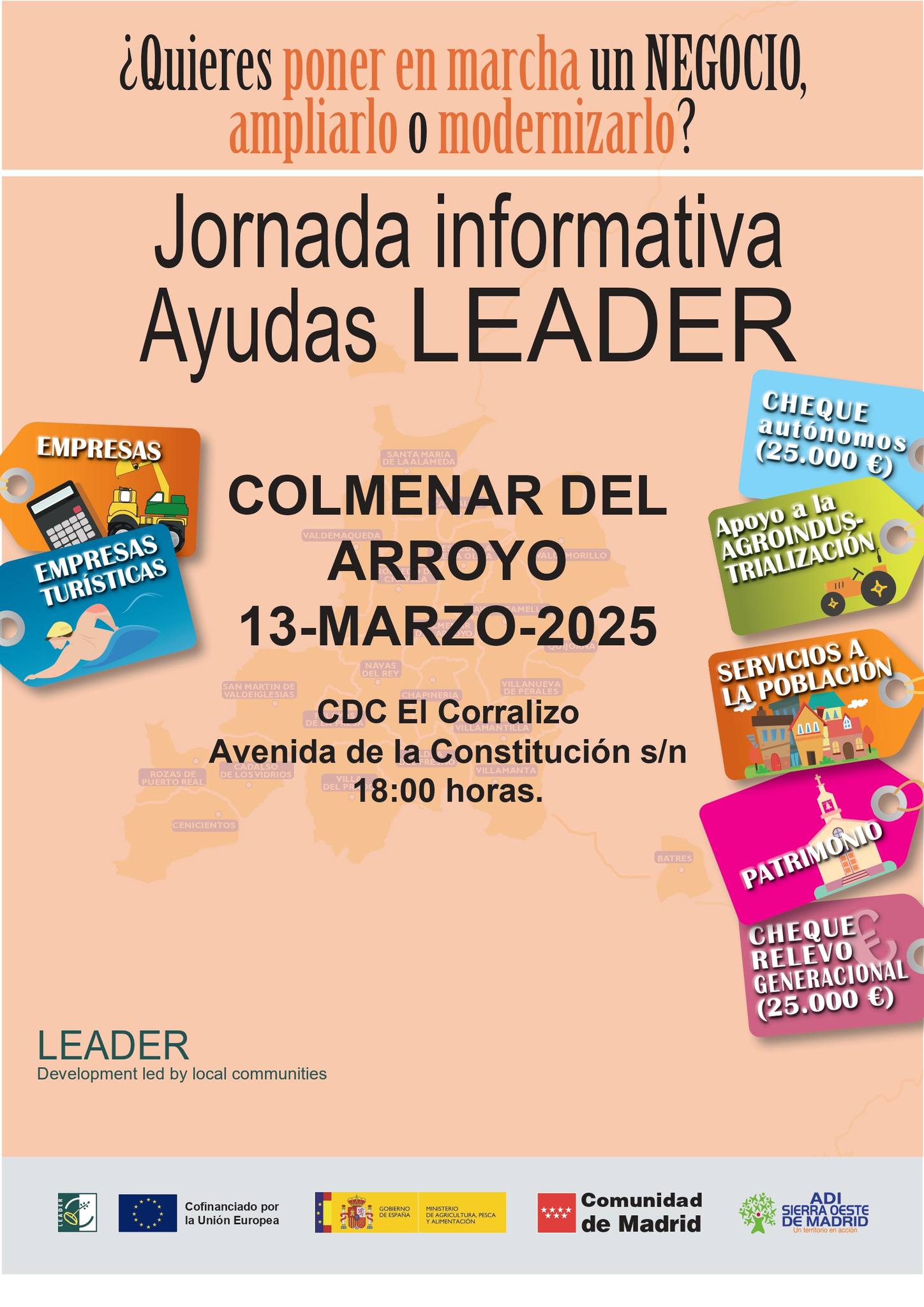 Jornada informativa ayudas Leader