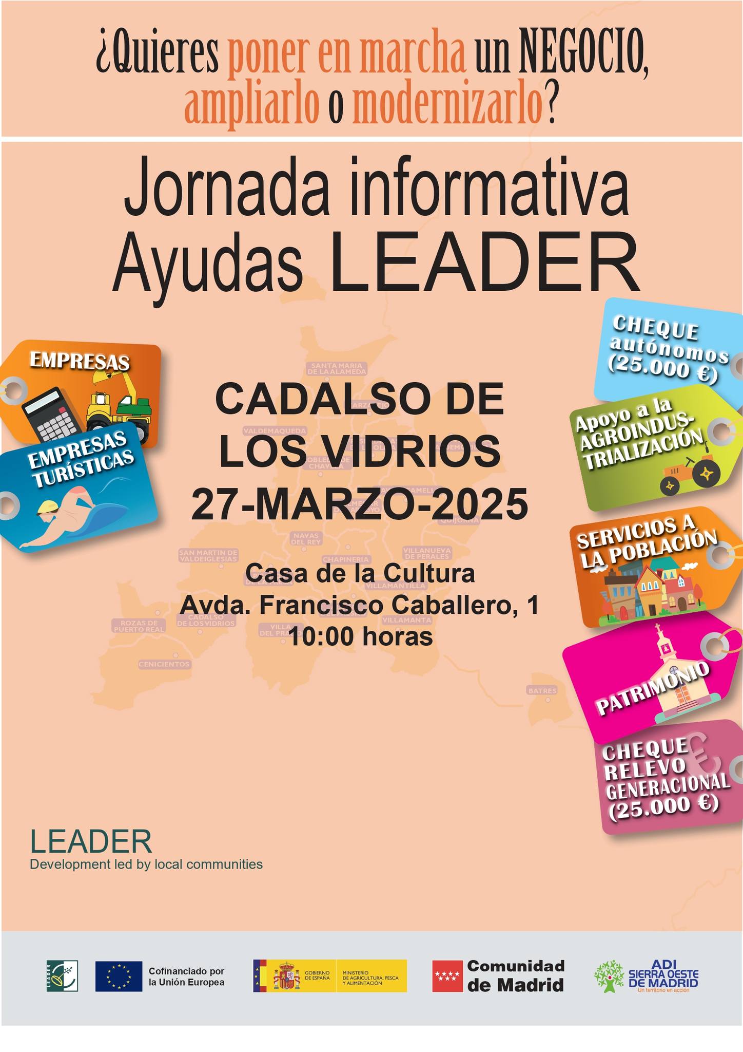 Jornada informativa ayudas Leader