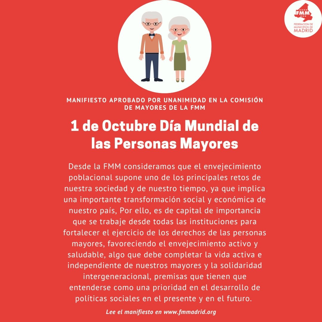 Manifiesto FMM dia mundial mayores 01 oct 2024