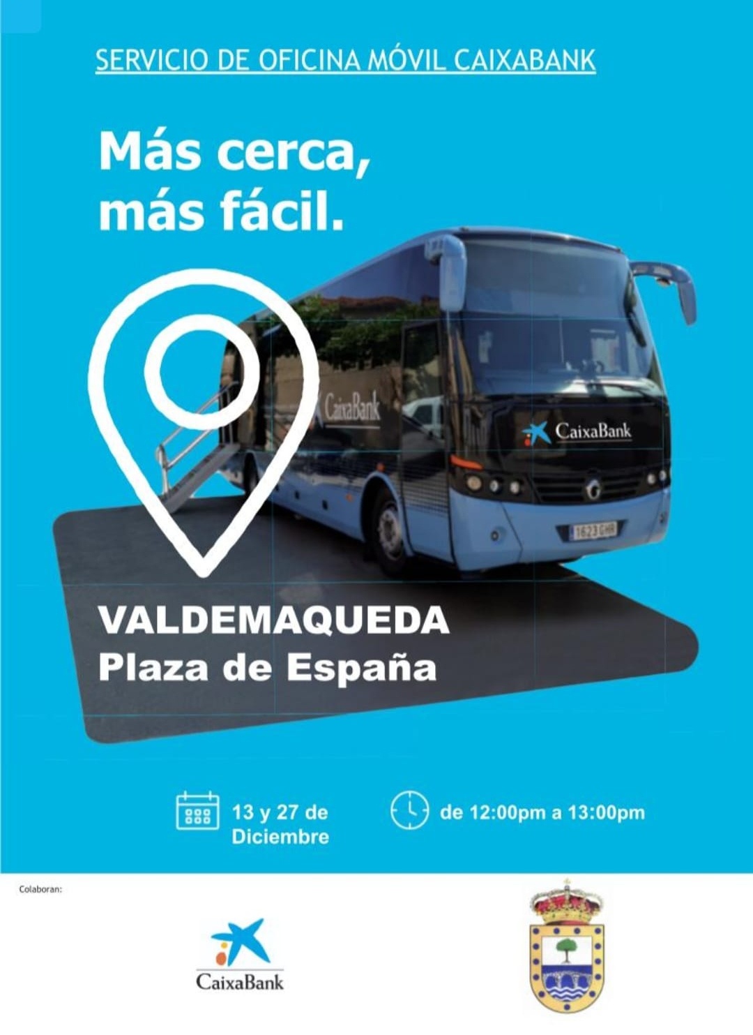Oficina movil Caixabank dic 2024