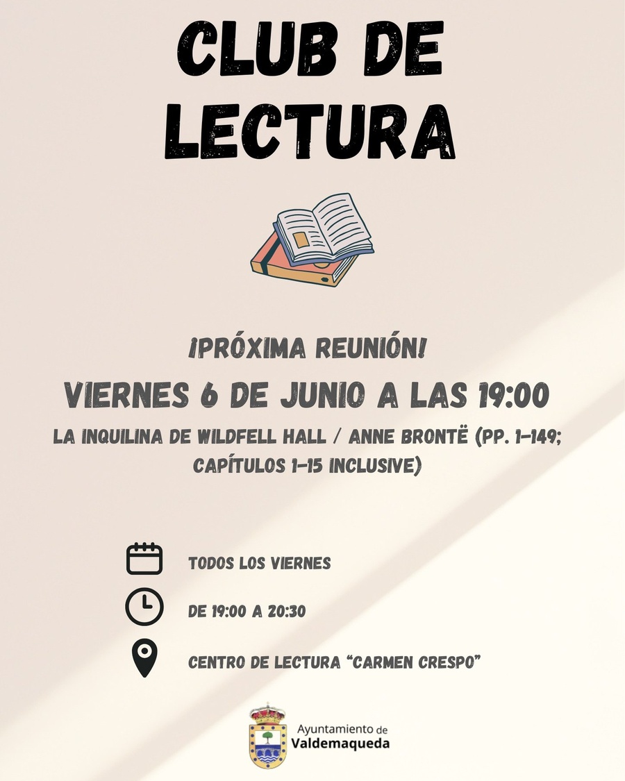 20250509 Club de lectura Valdemaqueda
