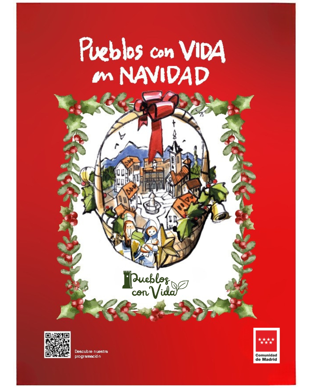 Pueblos con vida Navidad 2025 Comunidad de Madrid