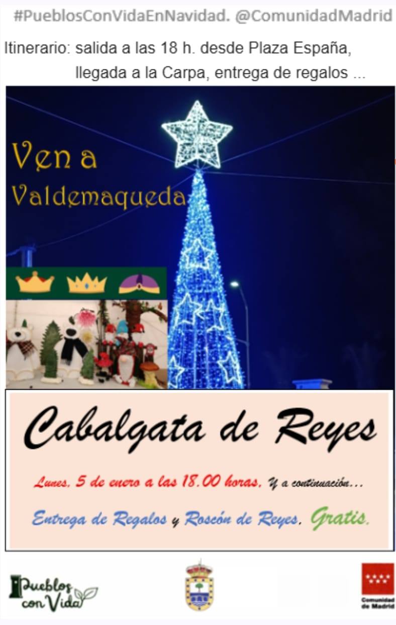 Cabalgata 2025 Valdemaqueda