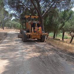 Arreglo De Caminos Dañados Por La Dana Valdemaqueda 4